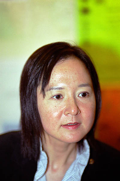 La autora, Yoko Ogawa